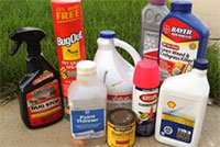 common household hazardous waste products